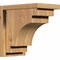 Ekena Millwork Mediterranean Smooth Corbel w/Backplate, Western Red Cedar, 7 1/2"W x 12"D x 12"H COR08X12X12MED01SWR - alternate 1